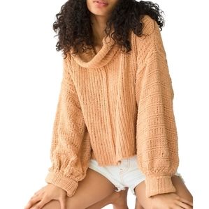 Free People Oversized Knit Sweater